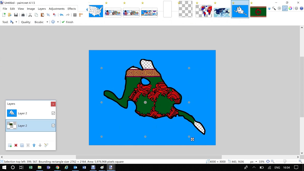 Aztec Empire Map | Speedart #11