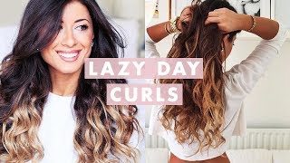 Lazy Curls for Lazy Days (Heatless)