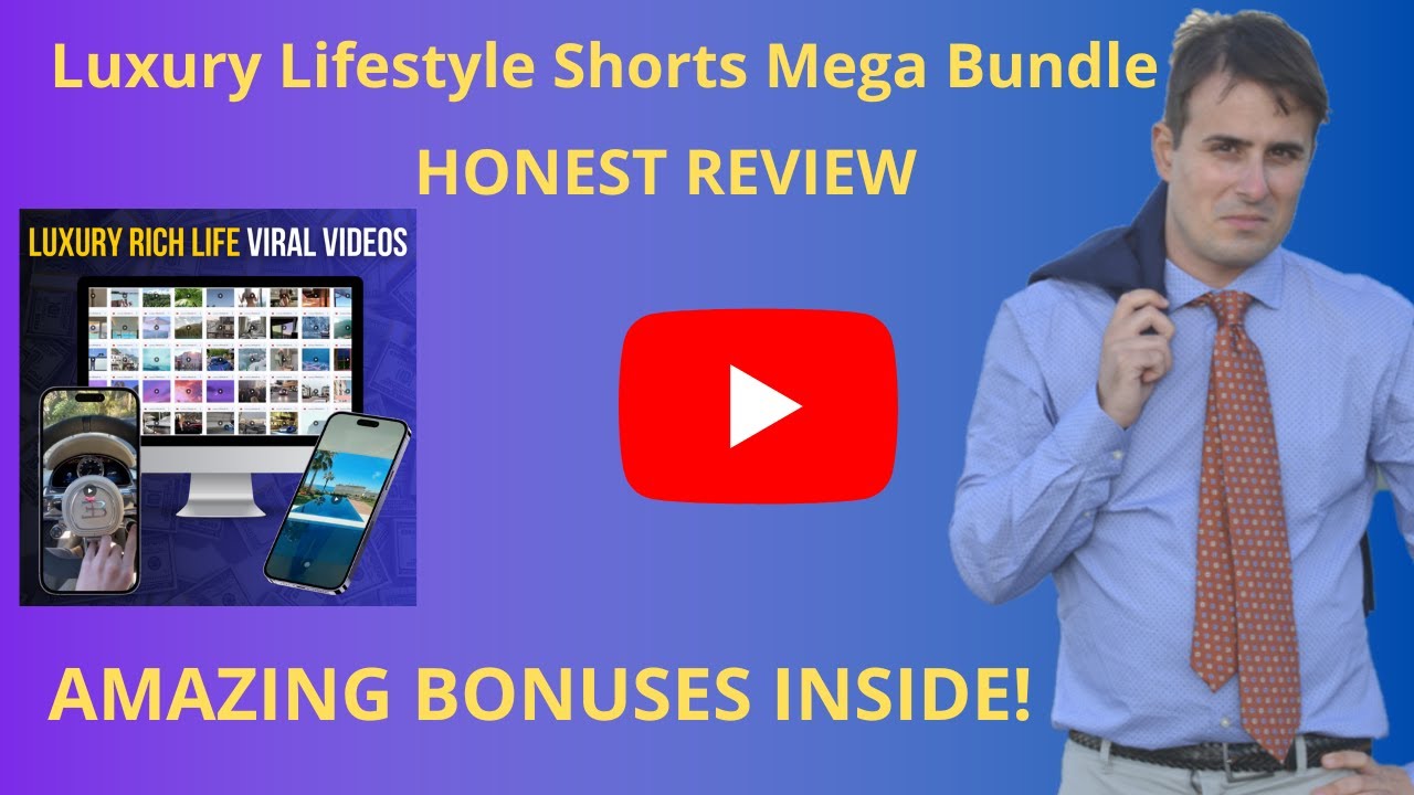 Luxury Lifestyle Shorts Mega Bundle Review | Creating Viral Videos for Social Media