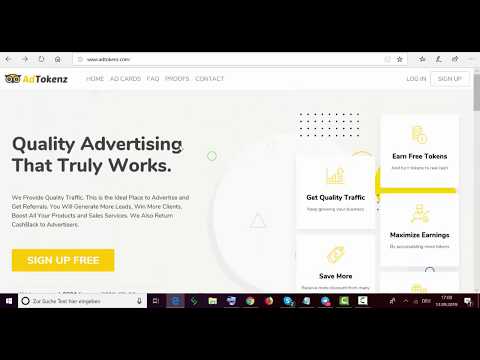 #AdTokenz НОВЫЙ ПРОЕКТ!!! МОЖНО БЕЗ ВЛОЖЕНИЙ!  РЕГИСТРАЦИЯ .