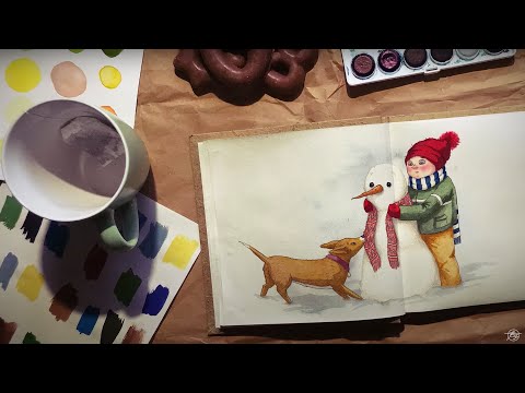 ZUZANA SMATANOVÁ - DECEMBER [OFFICIAL LYRIC VIDEO]