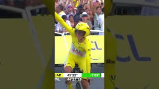 POGACAR IS THE KING OF FRANCE 👑 Pogacar wins his third Tour de France  💛 #letourdefrance