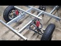 HOW TO MAKE ELECTRIC CAR WITH INDEPENDENT SUSPENSION P1