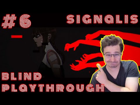 Cute Replika subjected to unspeakable things in a dark cave! SIGNALIS Blind Playthrough [Part 6]