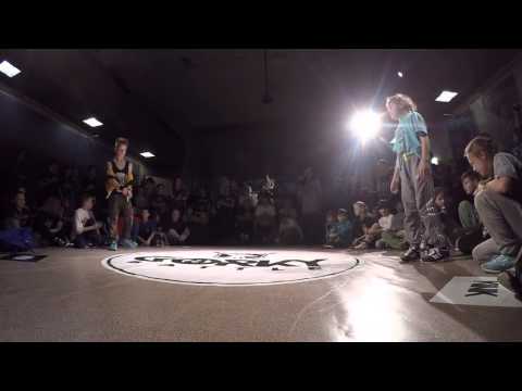 Gorky Battle 8.KIDS 1vs1.1/2 Final.Bboy Dan Fox vs BgirlTORI