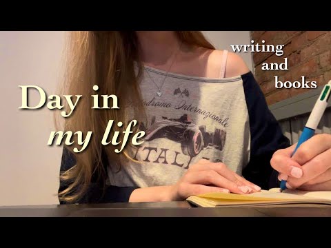 writing in cafes & chatting about books ☕️ romanticizing a sunny spring day