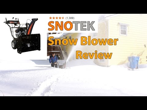 Sno-Tek 2 Stage Gas Snow Blower Review (24" Ariens)