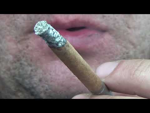 cigarette, - ASMR - Captain Black  - cigarette smoking