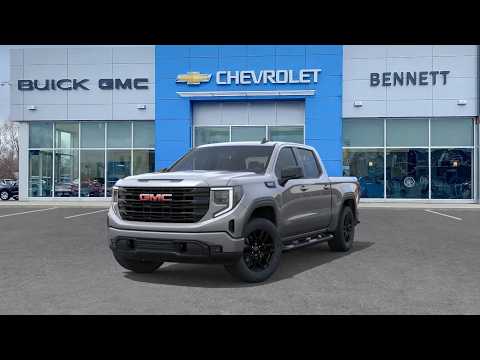 2026 GMC Sierra 1500 Crew Cab Short Box 4-Wheel Drive Elevation in Silver for sale at Bennett Chevrolet Cadillac Buick GMC Ltd. in Cambridge, ON