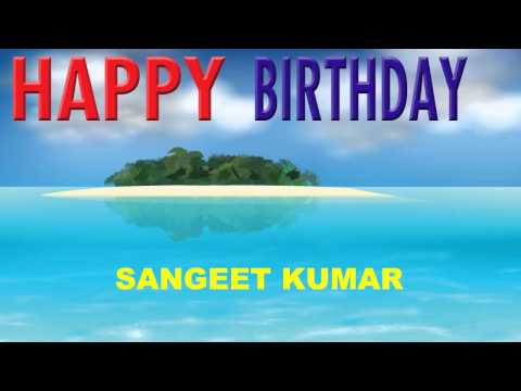 Sangeet Kumar   Card Tarjeta - Happy Birthday