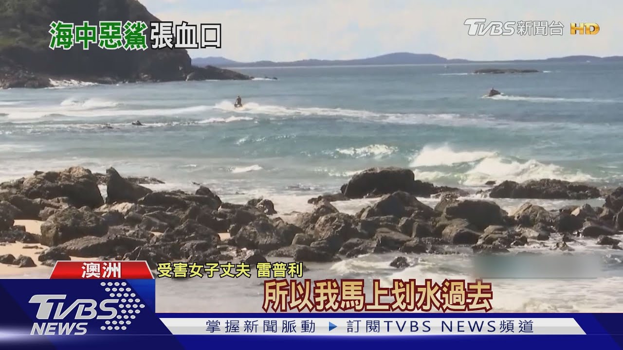 澳洲黃金海岸有鯊出沒 咬斷衝浪客左腿