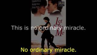 Donna Summer - Ordinary Miracle LYRICS - OST &quot;Let It Be Me&quot; 1996