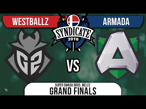 Syndicate - G2 | Westballz (Falco, Cpt. Falcon) Vs. A | Armada (Peach) - Grand Finals - Melee