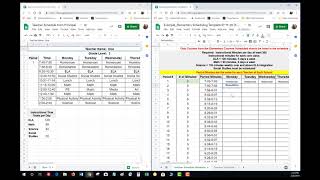Elementary Scheduling Demo