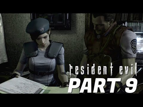 KNIGHT & BEE PUZZLE - Resident Evil HD Remaster PS4 - Jill Walkthrough Gameplay Part 9