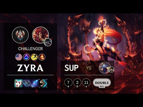 Zyra Support vs Yuumi - NA Challenger Patch 10.5