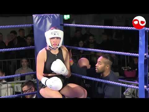 B.E A WARRIOR Boxing Nov 23rd 2019 - Natalie Bishop vs Marzena Cocek