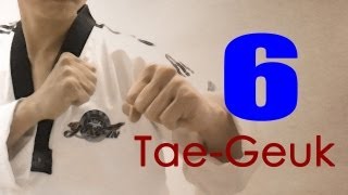 WT Taekwondo Poomsae Taegeuk 6 Jang | 태극 6장 | TaekwonWoo