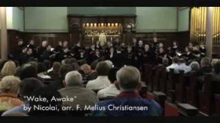 Wake, Awake for Night is Flying by Philip Nicolai, arr. F. Melius Christiansen