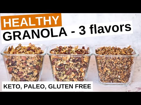 Healthy Gluten Free Granola