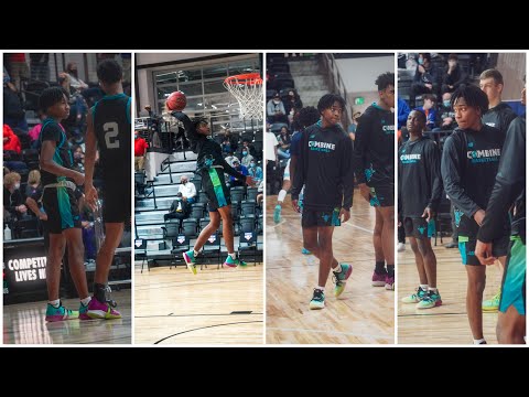 Robert Dillingham shows why he is the best guard in the class of 2023!! Combine academy highlights