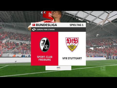EFC Bundesliga / SC FREIBURG - VFB STUTTGART / Spieltag 1