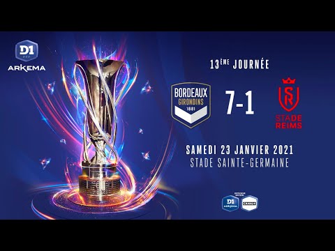 D1 Arkema, J13 : FCG Bordeaux - Stade de Reims (7-1)
