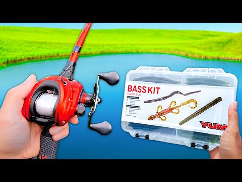 Fishing w/ $10 Walmart Fishing Kit (Worth It!?)