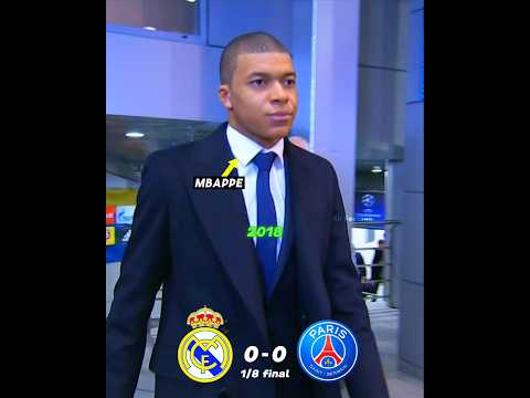 Mbappé in the PSG vs Real Madrid playoff series 🥶