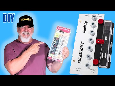 DIY Cabinet Upgrade with Milescraft 1343 Shelf Jig