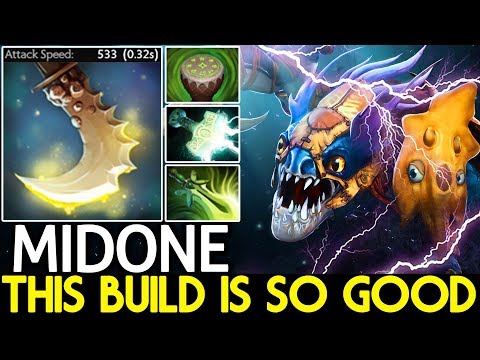 Midone [Slark] This Build is So Good Max Attack Speed 7.21 Dota 2
