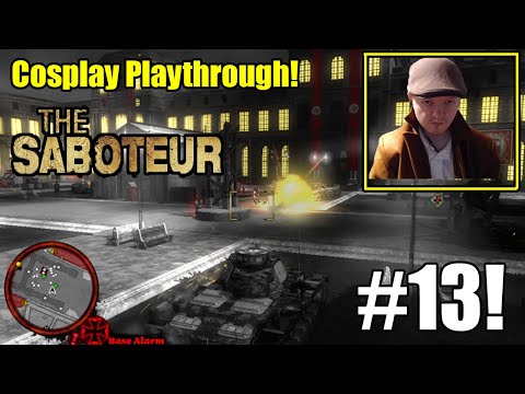 Sean Steals Panzer Tank And Destroys German Base- The Saboteur Part 14 ( 13 Year Anniversary )