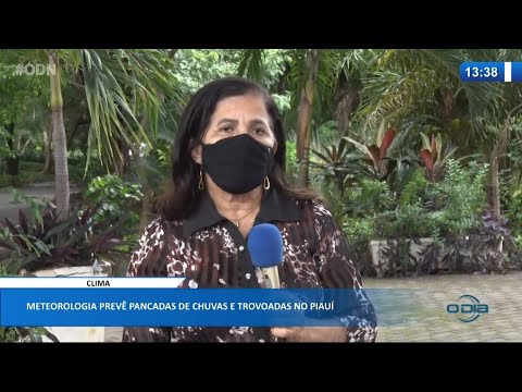 Meteorologia prevê pancadas de chuvas e trovoadas no Piauí 01 03 2021