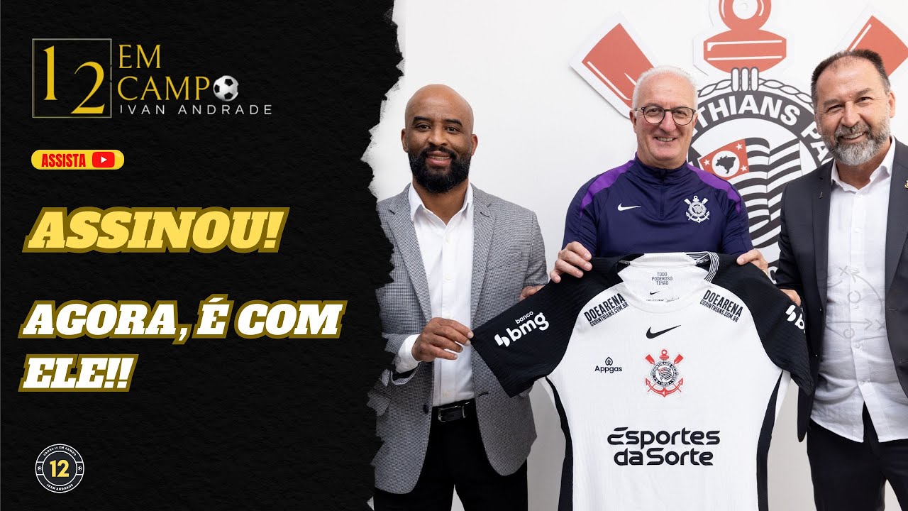 DORIVAL JR É ANUNCIADO PELO CORINTHIANS - APRESENTAÇÃO E MUITA CONVERSA COM O ELENCO