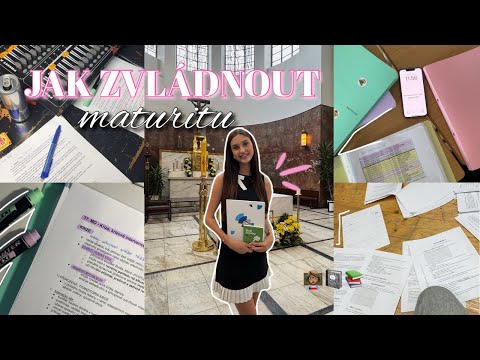 Jak zvládnout MATURITU bez stresu! - rychle a jednoduše📚