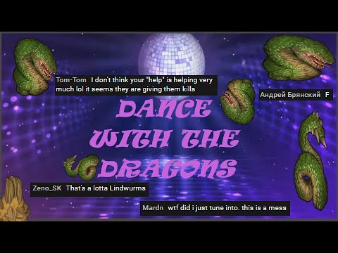 Stream Highlight: Fighting Against a Team of 6 Lindwurms and 28 Ifrits