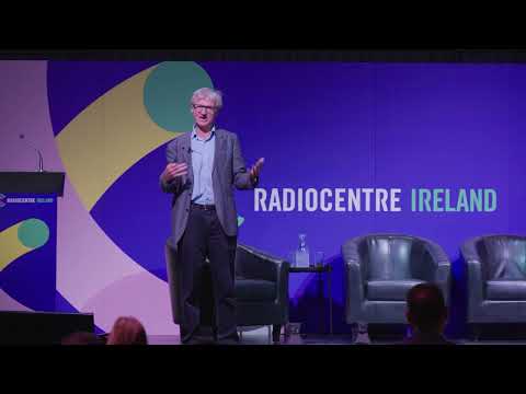 Peter Field talking about The Long and the Short of It, 10 years on, at Radiocentre Ireland event
