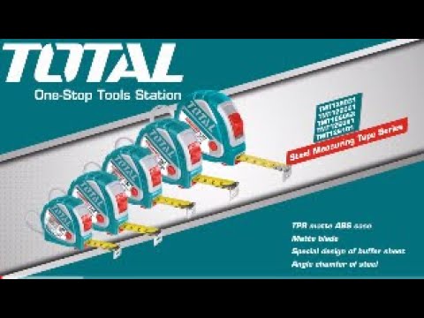 Features & Uses of Total Steel Measuring Tape with Double Button 3m x 16mm