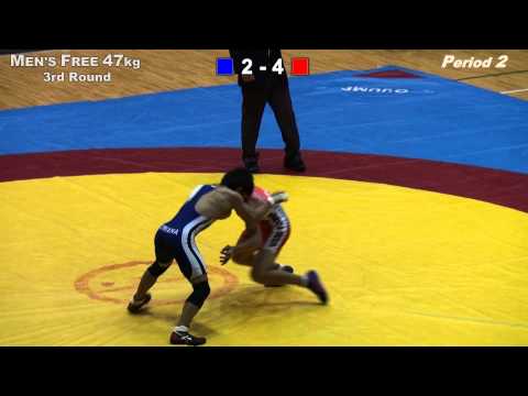 【47kg 3rd】2013 Cadet Men's Freestyle Wrestling World Champion