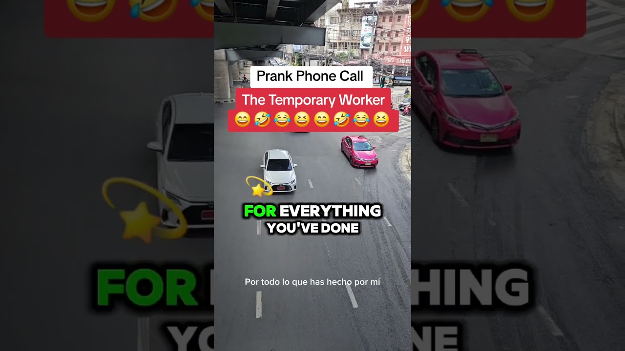 Prank Phone Call- The Temporary Worker | SUBSCRIBE FOR MORE 