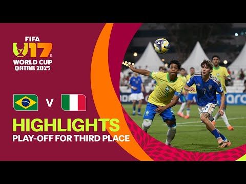 Brazil vs Italy Highlights | FIFA U-17 World Cup Qatar 2025
