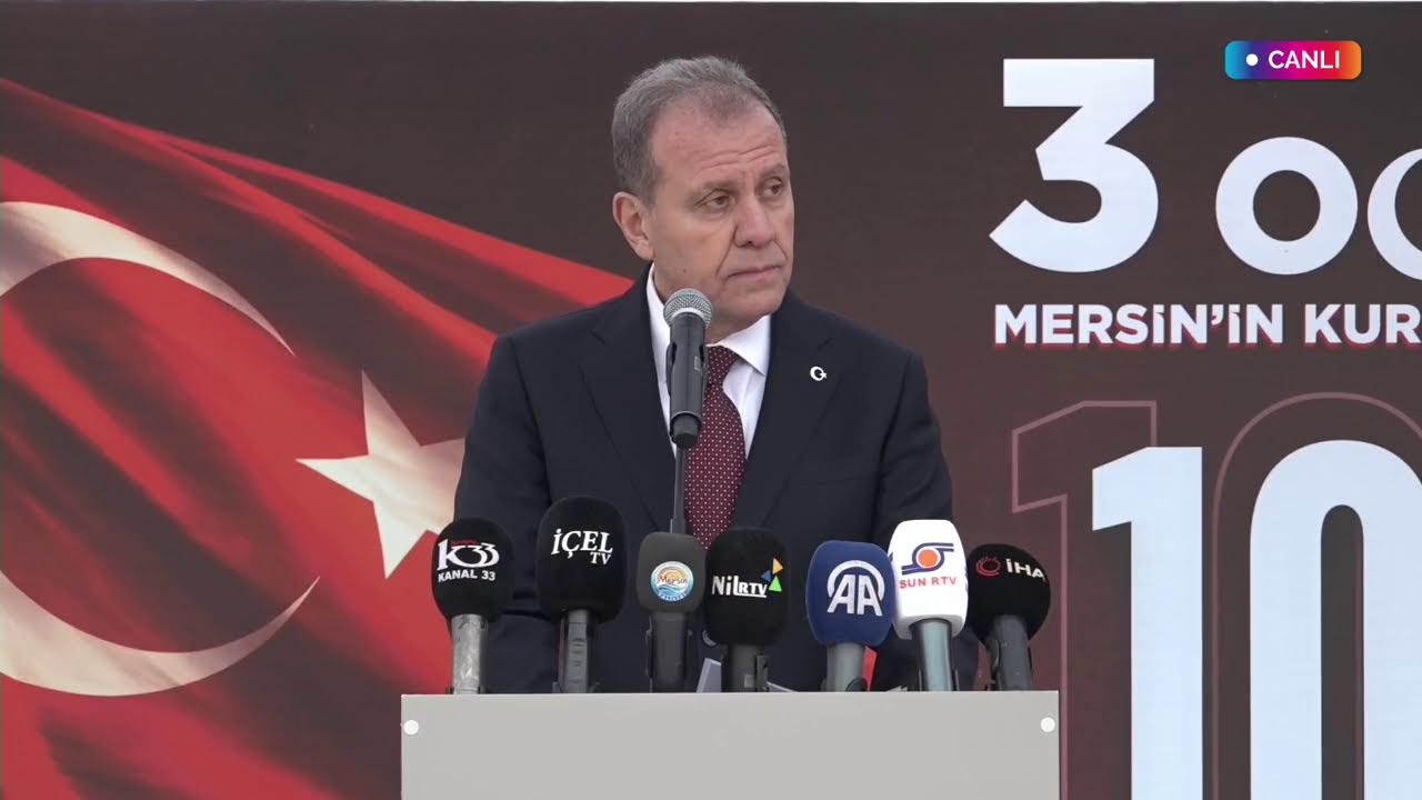 3 Ocak Mersinimizin Kurtuluş Günü Kutlu Olsun | #Canlı