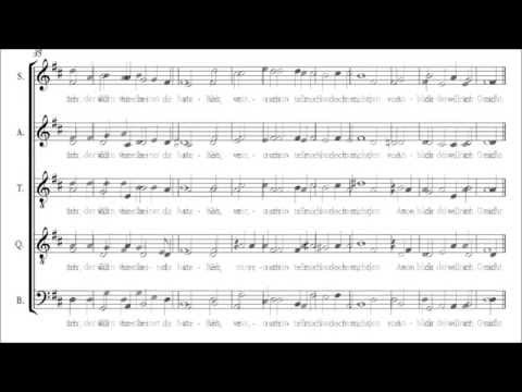 Hassler | O Haupt voll Blut und Wunden [á 5; Vocal Concert Dresden]