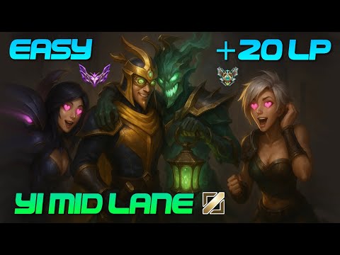 One Of The CLEANEST Lane Master Yi Games You'll Ever See