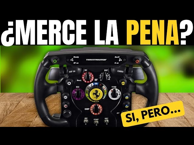 Vídeo relacionado con Thrustmaster Rueda de fórmula Ferrari SF25 (compatible con Playstation y PC)