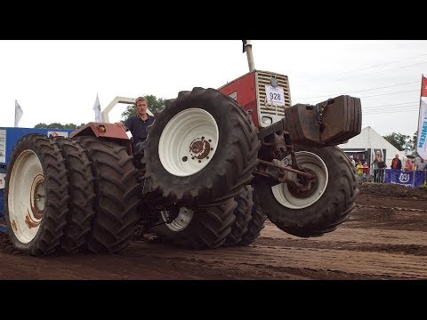 Tractor pulling 2019 Duitse klasse, vrouwenklasse, sport- en 13-tonsklasse  trekkerslep Coevorden