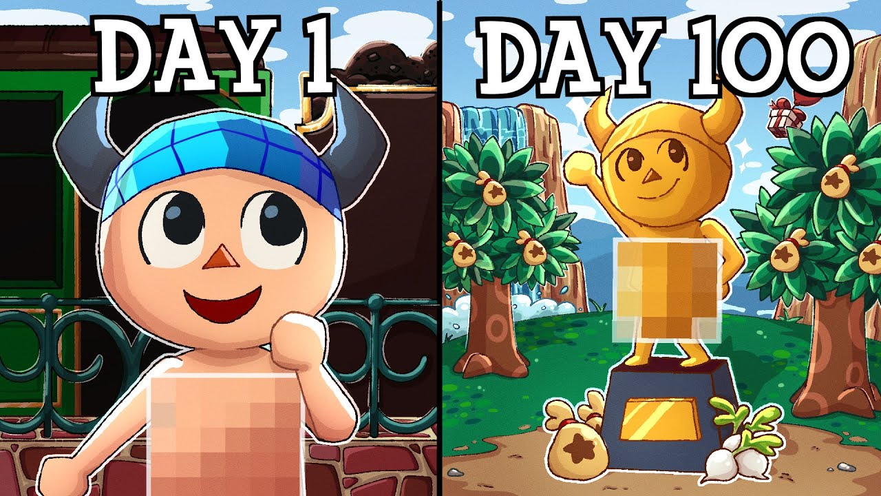I Played 100 Days of Animal Crossing (for GameCube)