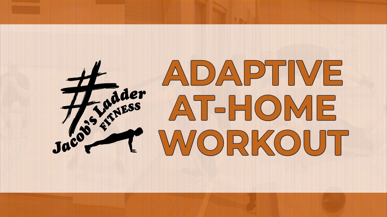 At-Home Workout (with Adapted and Non-Adapted Exercises)