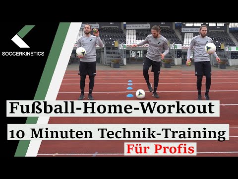 10 Minuten Technik-Training für Fußballer - LIVE zum Mitmachen - Level III | Soccerkinetics
