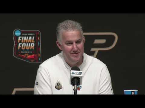 Purdue National Championship Postgame Press Conference - 2024 NCAA Tournament